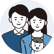 35歳 ご夫婦、0歳 お子様